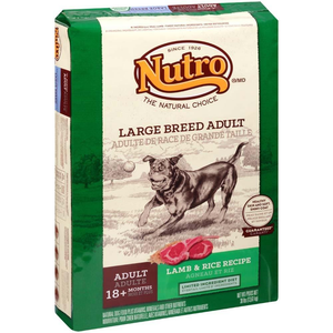 Nutro Wholesome Essentials Pasture-Fed Lamb & Rice Recipe Large Breed Adult Dry Dog Food 30 Pounds - Pet Totality