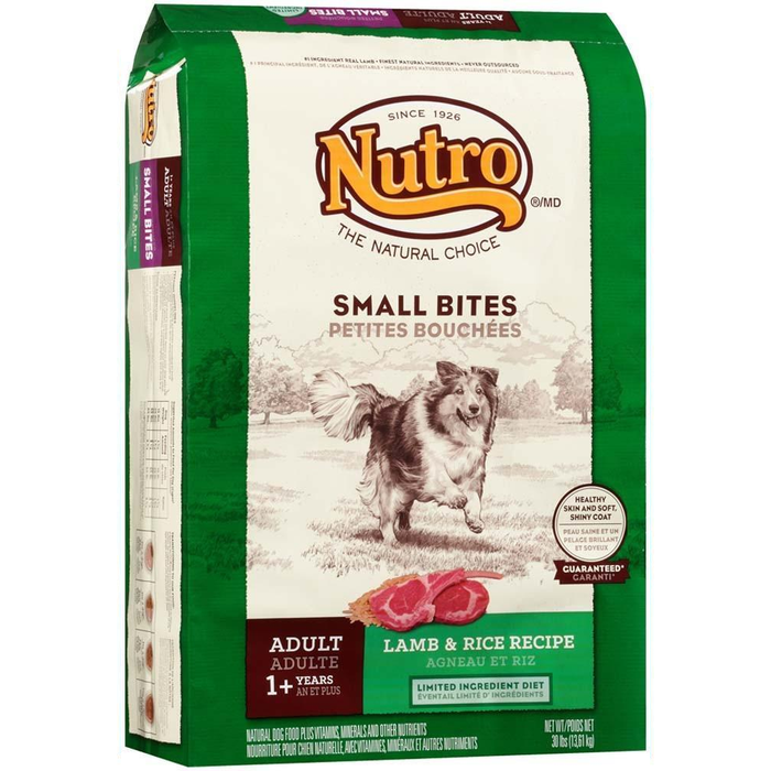 Nutro Wholesome Essentials Pasture-Fed Lamb & Rice Recipe Senior Dry Dog Food 30 Pounds