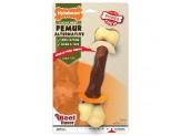 Nylabone Dura Chew Animal Part Alternative Femur Beef Flavor Large - Pet Totality