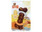 Nylabone Flavor Frenzy Food Icon Bone Baked Ham/Cheesy Potato Wolf