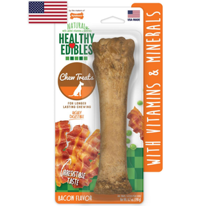 Nylabone Healthy Edibles Longer Lasting Bacon Souper - Pet Totality