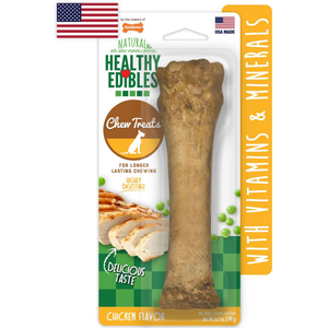 Nylabone Healthy Edibles Longer Lasting Chicken Souper - Pet Totality