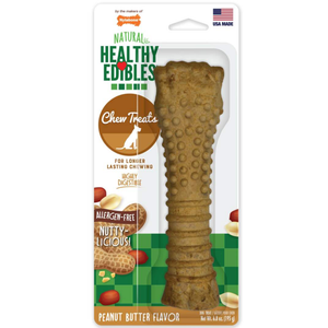 Nylabone Healthy Edibles Peanut Butter Chew Dog Treats Souper - Pet Totality