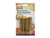 Nylabone Healthy Edibles Puppy Sweet Potato &Turkey Bister Card Petite 4Ct