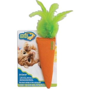 Ourpet'S Cosmic 24 Karat Carrot Catnip Toy - Pet Totality