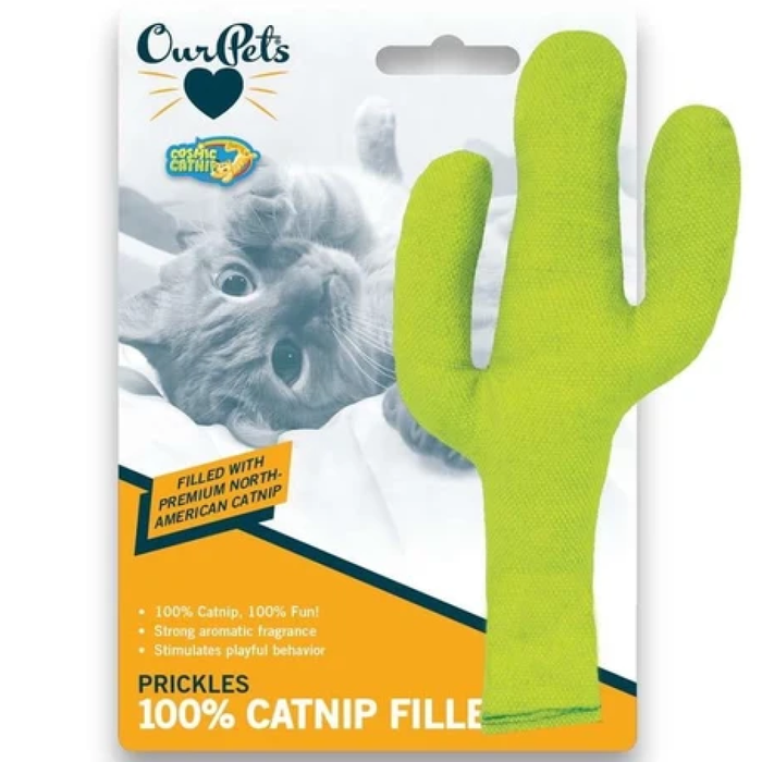 Ourpet'S Cosmic Prickles Cactus Catnip Toy