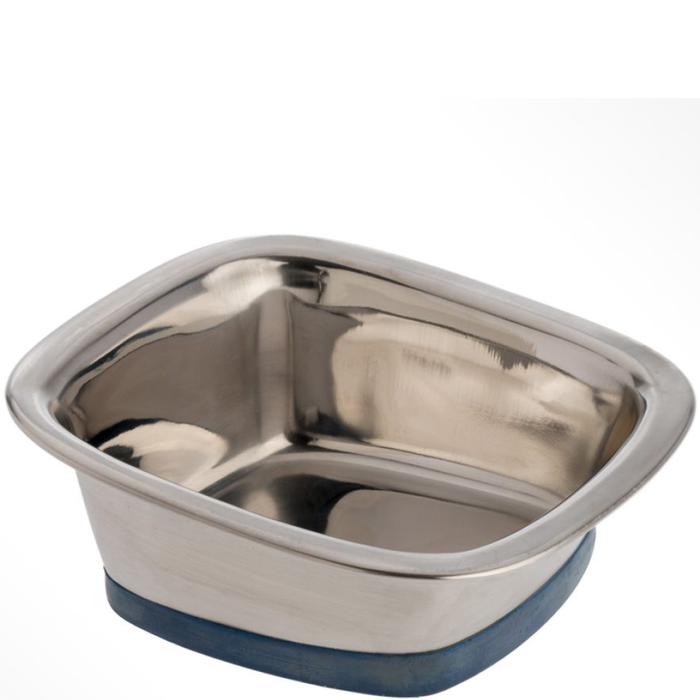 Ourpet'S Durapet Premium Stainless Steel Square Bowl Large