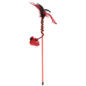 Ourpet'S Real Bird Wand Cardinal - Pet Totality