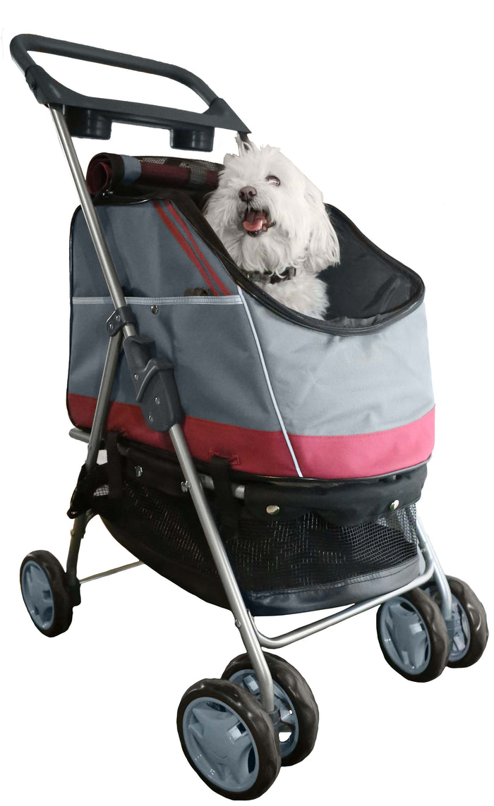 Outdoors 'All-Surface' Convertible All-In-One Pet Stroller Carrier And Car-Seat