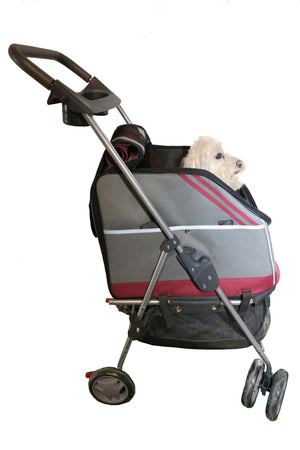 Outdoors 'All-Surface' Convertible All-In-One Pet Stroller Carrier And Car-Seat - Pet Totality