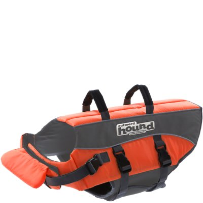 Outward Hound Outward Hound Ripstop Dog Life Jacket Life Preserver For Dogs, Small, Orange