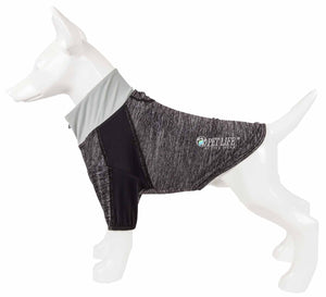 Pet Life  Active 'Chewitt Wagassy' 4-Way Stretch Performance Long Sleeve Dog T-Shirt - Pet Totality