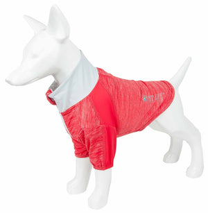 Pet Life  Active 'Chewitt Wagassy' 4-Way Stretch Performance Long Sleeve Dog T-Shirt - Pet Totality