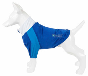 Pet Life  Active 'Chewitt Wagassy' 4-Way Stretch Performance Long Sleeve Dog T-Shirt - Pet Totality