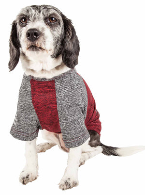 Pet Life  Active 'Hybreed' 4-Way Stretch Two-Toned Performance Dog T-Shirt - Pet Totality