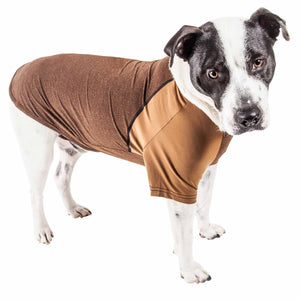 Pet Life  Active 'Hybreed' 4-Way Stretch Two-Toned Performance Dog T-Shirt - Pet Totality