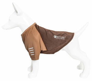 Pet Life  Active 'Hybreed' 4-Way Stretch Two-Toned Performance Dog T-Shirt - Pet Totality