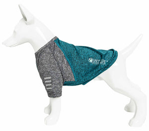 Pet Life  Active 'Hybreed' 4-Way Stretch Two-Toned Performance Dog T-Shirt - Pet Totality