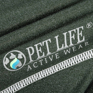 Pet Life  Active 'Racerbark' 4-Way Stretch Performance Active Dog Tank Top T-Shirt - Pet Totality