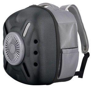 Pet Life  'Armor-Vent' External USB Powered Backpack with Built-in Cooling Fan - Pet Totality