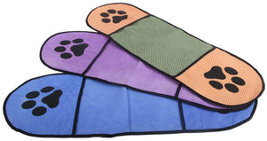 Pet Life  'Dry-Aid' Hand Inserted Bathing and Grooming Quick-Drying Microfiber Pet Towel - Pet Totality
