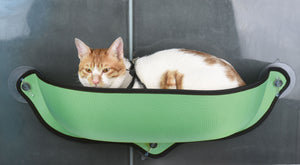 Pet Life  'Gravity-Lounge' Suction Cup Kitty Cat Lounger and Bed - Pet Totality