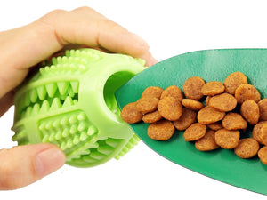 Pet Life  'Grip N' Play' Treat Dispensing Football Shaped Suction Cup Dog Toy - Pet Totality