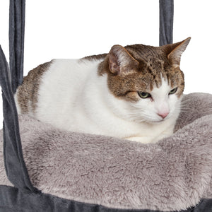 Pet Life Kittyhaus Dual-Lounger Kitty Cat Pillow Hammock Lounge - Pet Totality
