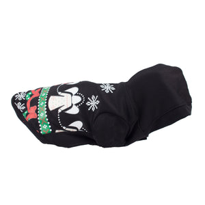 Pet Life LED Lighting Patterned Holiday Hooded Sweater Pet Costume - Pet Totality