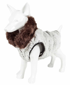 Pet Life  Luxe 'Purrlage' Pelage Designer Fur Dog Coat Jacket - Pet Totality