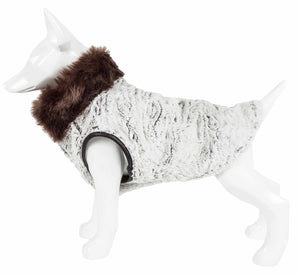 Pet Life  Luxe 'Purrlage' Pelage Designer Fur Dog Coat Jacket - Pet Totality