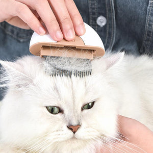 Pet Life  'LYNX' 2-in-1 Travel Connecting Grooming Pet Comb and Deshedder - Pet Totality
