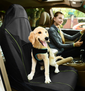 Pet Life Open Road Mess-Free Single Seated Safety Car Seat Cover Protector For Dog, Cats, And Children - Pet Totality