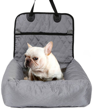 Pet Life  'Pawtrol' Dual Converting Travel Safety Carseat and Pet Bed - Pet Totality