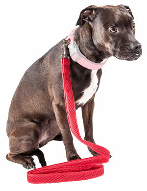 Pet Life ® 'Aero Mesh' Dual Sided Comfortable And Breathable Adjustable Mesh Dog Leash - Pet Totality
