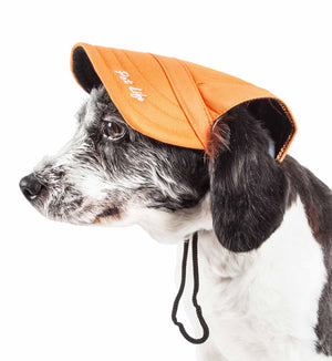 Pet Life ® 'Cap-Tivating' Uv Protectant Adjustable Fashion Dog Hat Cap - Pet Totality