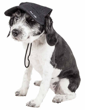 Pet Life ® 'Cap-Tivating' Uv Protectant Adjustable Fashion Dog Hat Cap - Pet Totality