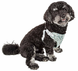 Pet Life ® 'Fidomite' Mesh Reversible And Breathable Adjustable Dog Harness W/ Designer Bowtie - Pet Totality