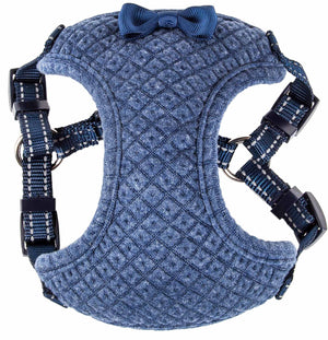 Pet Life ® 'Flam-Bowyant' Mesh Reversible And Breathable Adjustable Dog Harness W/ Designer Bowtie - Pet Totality