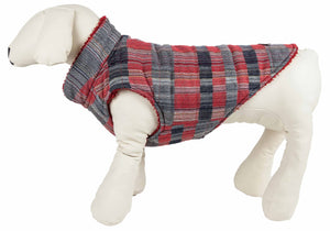 Pet Life  'Scotty' Tartan Classical Plaided Insulated Dog Coat Jacket - Pet Totality