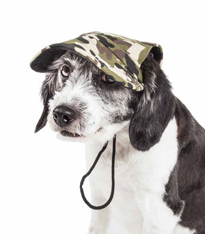 Pet Life  'Torrential Downfour' Uv Protectant Adjustable Fashion Dog Hat Cap - Pet Totality