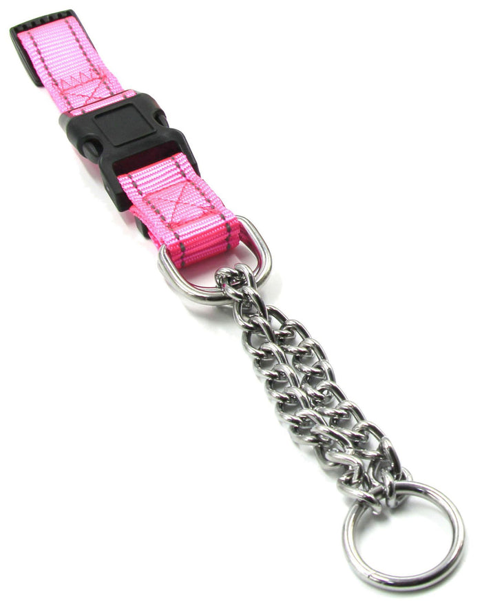 Pet Life  'Tutor-Sheild' Martingale Safety and Training Chain Dog Collar
