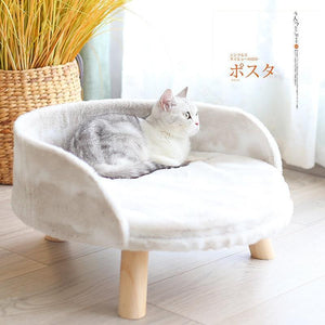 Pet Totality Lambs Wool Pet Sofa Bed: Medium, Large - Pet Totality