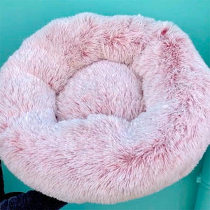 Pet Totality Plush Faux Fur Dog & Cat Bed, Assorted - Pet Totality