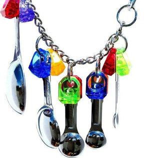 Pet Totality Pot & Pan Bird Pecking Toy - Pet Totality