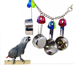 Pet Totality Pot & Pan Bird Pecking Toy - Pet Totality