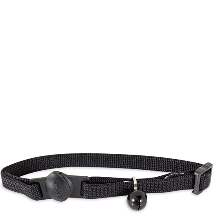 Petmate Breakaway Adjustable Cat Collar Black 3/8 X 8-12In