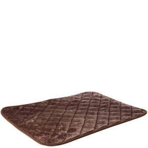 Petmate Quilted Kennel Mat Brown Giant - Pet Totality