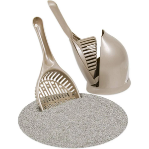 Petmate Scoop N Hide Litter Scoop Titanium - Pet Totality