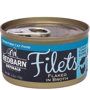 Redbarn Filet Tuna And Turkey Canned Cat Food 12Ea/2.8Oz - Pet Totality